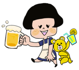 Kimama Stamp sticker #606475