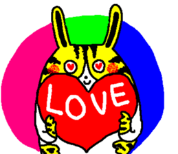 Torausa rabbit sticker #606528