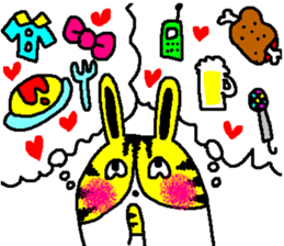 Torausa rabbit sticker #606534