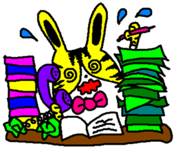 Torausa rabbit sticker #606544