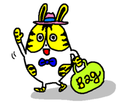 Torausa rabbit sticker #606546