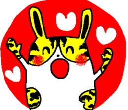 Torausa rabbit sticker #606554