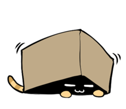 relaxed tabby cat sticker #606675