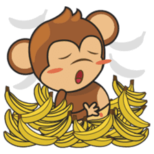 Chiki, the cutest monkey alive! sticker #606867