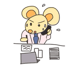 Now,because it is busy. sticker #606938