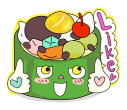 Piece of "CAKE" sticker #606967
