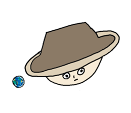 Dr. Saturn (Dosei-hakase) sticker #607002