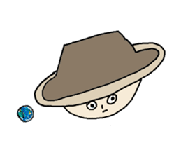 Dr. Saturn (Dosei-hakase) sticker #607002