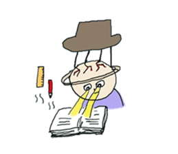 Dr. Saturn (Dosei-hakase) sticker #607003