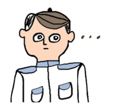 Dr. Saturn (Dosei-hakase) sticker #607037