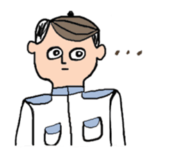 Dr. Saturn (Dosei-hakase) sticker #607037