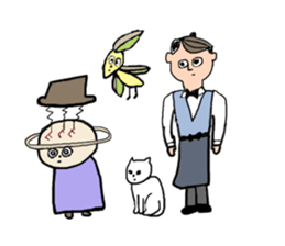 Dr. Saturn (Dosei-hakase) sticker #607041