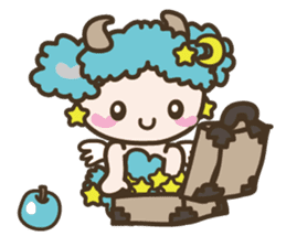 APPLE & SHEEP Fairies DREAMLAND sticker #607063