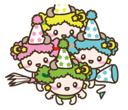 APPLE & SHEEP Fairies DREAMLAND sticker #607068