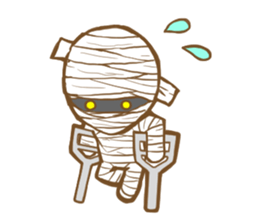 MONSTERS STAMP sticker #607088