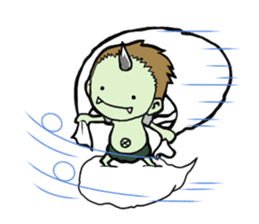 MONSTERS STAMP sticker #607111