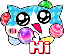 Daily funny cute cat sticker #607206