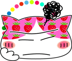 Daily funny cute cat sticker #607225