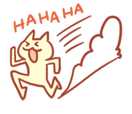 Stamp of laughter. sticker #607361