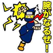 SAMURAI x NINJA Stickers sticker #607477