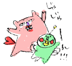 Piroro & Yoshio sticker #607482