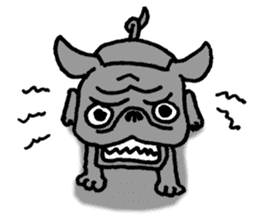 Black Pug ANKO sticker #607879