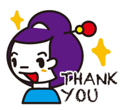 Hairstyle stamp sticker #608284