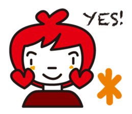 Hairstyle stamp sticker #608296