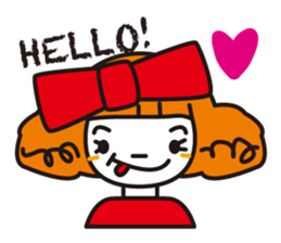 Hairstyle stamp sticker #608319