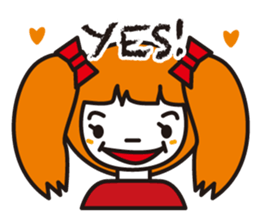 Hairstyle stamp sticker #608321