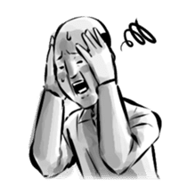 Bearish old man (eng) sticker #608606