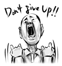 Bearish old man (eng) sticker #608613