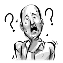 Bearish old man (eng) sticker #608614