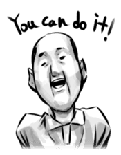 Bearish old man (eng) sticker #608617