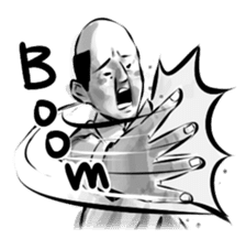 Bearish old man (eng) sticker #608619