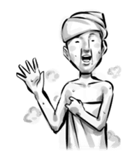 Bearish old man (eng) sticker #608627