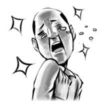 Bearish old man (eng) sticker #608631