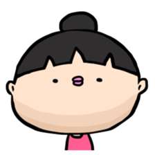 Aki-chan can't read the situation! sticker #611020