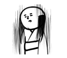 Cute samurai! sticker #611054