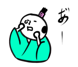 Cute samurai! sticker #611056