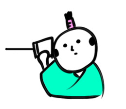 Cute samurai! sticker #611062