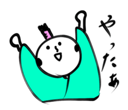 Cute samurai! sticker #611077