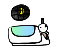 Cute samurai! sticker #611081