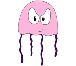 James the jellyfish sticker #611123