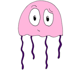 James the jellyfish sticker #611124