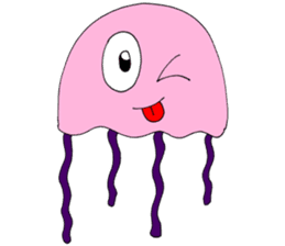 James the jellyfish sticker #611130
