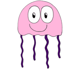 James the jellyfish sticker #611132