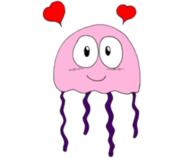 James the jellyfish sticker #611133