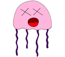James the jellyfish sticker #611134