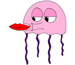 James the jellyfish sticker #611135